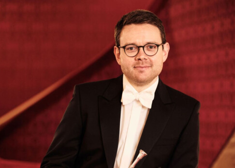 Der Solist Huw Morgan