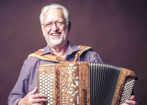 Der Akkordeonist Willi Valotti
