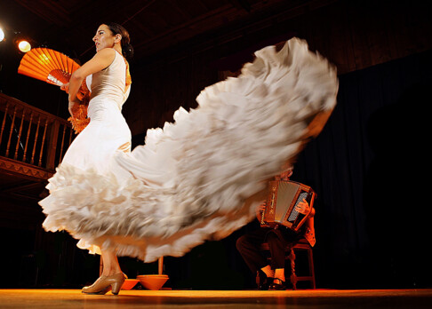 Die Flamencotänzerin Bettina Castaño