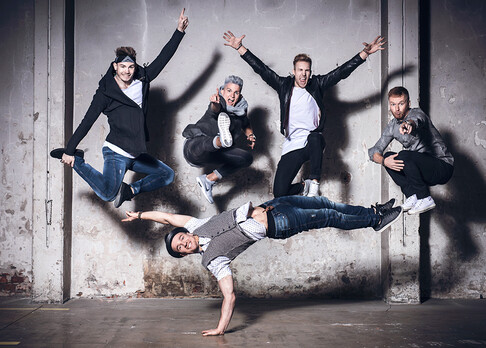 Die B-Boys von der Breakdance-Group DDC